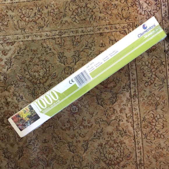 Vintage 83 CLEMENTONI Mosaico #31076 Puzzle 1000 Piece Stream Foilage SEALED NEW - Picture 8 of 16